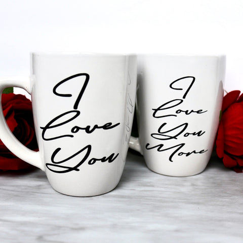 12oz Valentines Mug Set