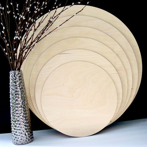 Baltic Birch Wood Rounds